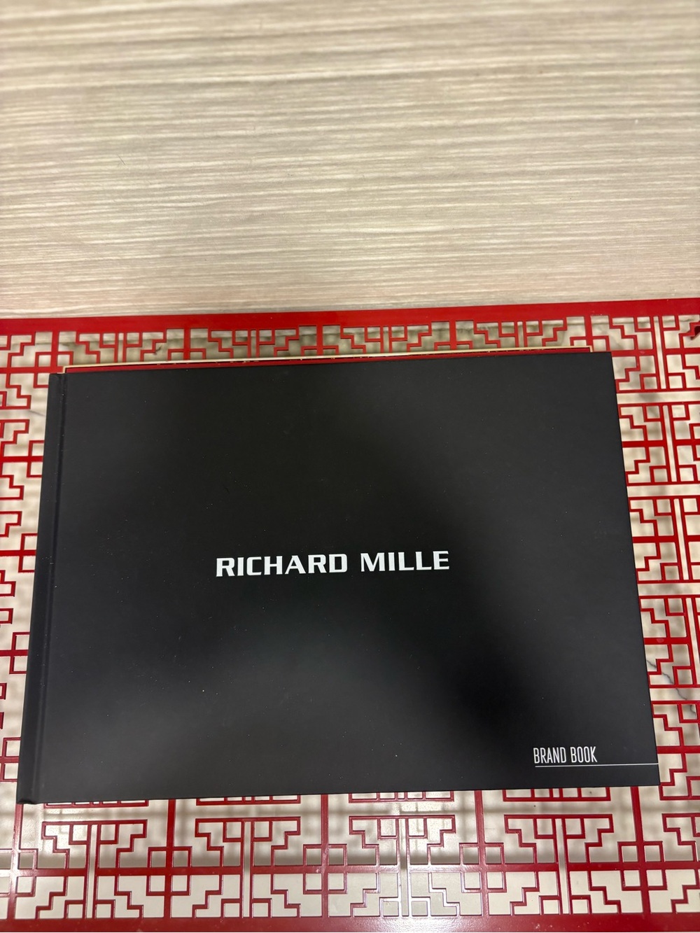 Brand new discontinued Richard Mille brand book